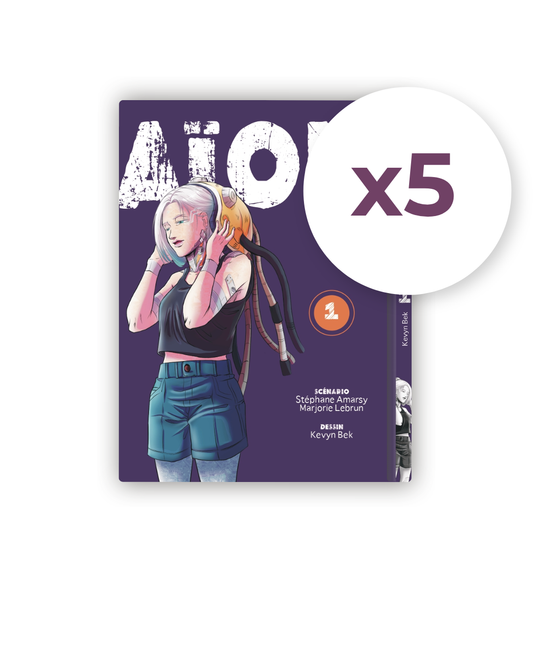 5 - Aïon, le manga, Tome 1 en 5 exemplaires