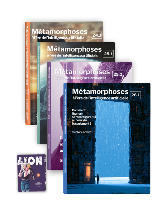 2.1 - Les 4 tomes des métamorphoses 24.1, 25.1, 25.2 et 26.1 + le manga Aïon